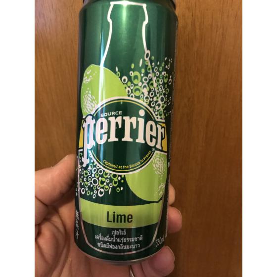 PERRIER LIME SPARKLING WATER