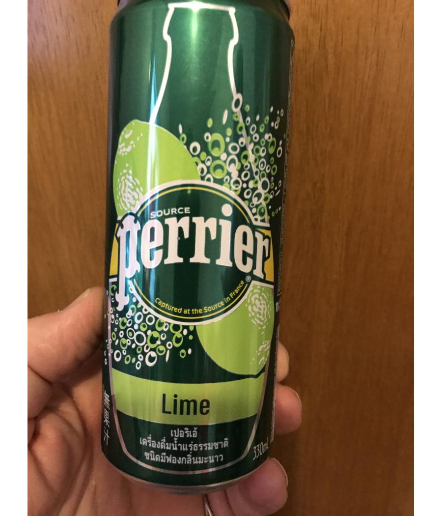 PERRIER LIME SPARKLING WATER PERRIER LIME SPARKLING WATER