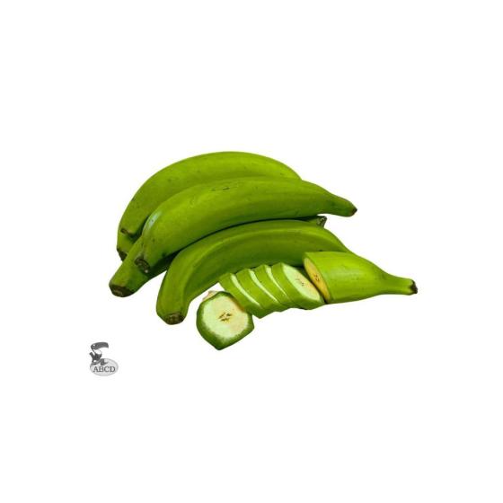 BANANE PLANTAIN VERTE ORIGINE : COLOMBIE CALIBRE : 2 PACK DE 23