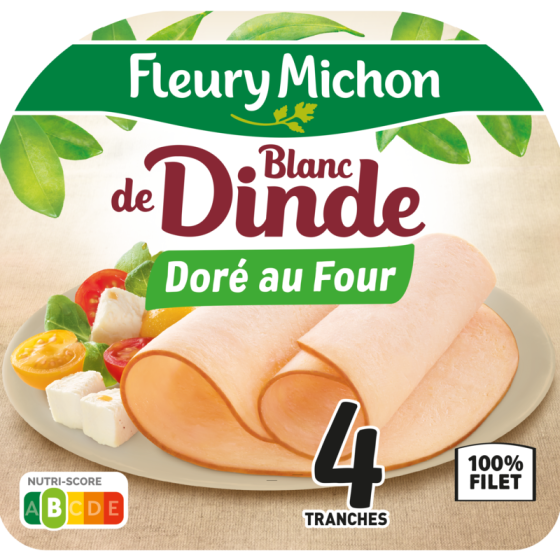 BLANC DE DINDE DORE AU FOUR (160 G)