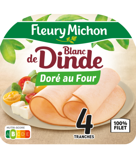 BLANC DE DINDE DORE AU FOUR (160 G)