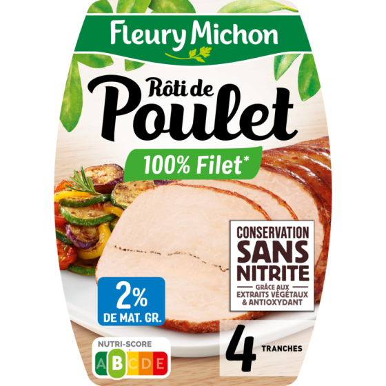 ROTI DE POULET - 100% FILET (150 G)