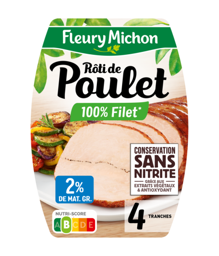 ROTI DE POULET - 100% FILET (150 G)