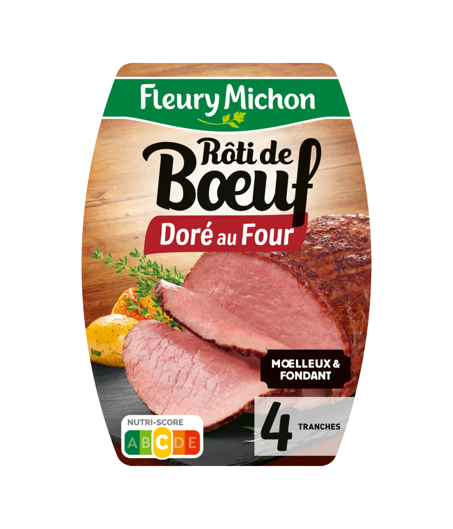 ROTI DE BOEUF - DORE AU FOUR (120 G) ROTI DE BOEUF - DORE AU FOUR (120 G)
