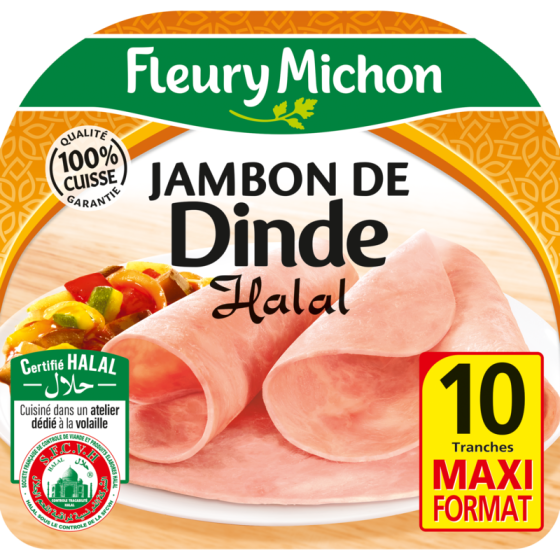 JAMBON DE DINDE - HALAL 300G
