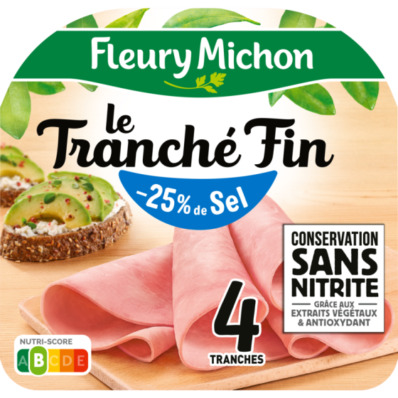 LE TRANCHEE FIN - DEGUSTATION - 25% DE SEL* 120G