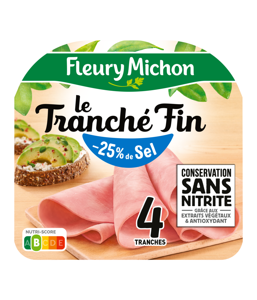 LE TRANCHEE FIN - DEGUSTATION - 25% DE SEL* 120G LE TRANCHEE FIN - DEGUSTATION - 25% DE SEL* 120G