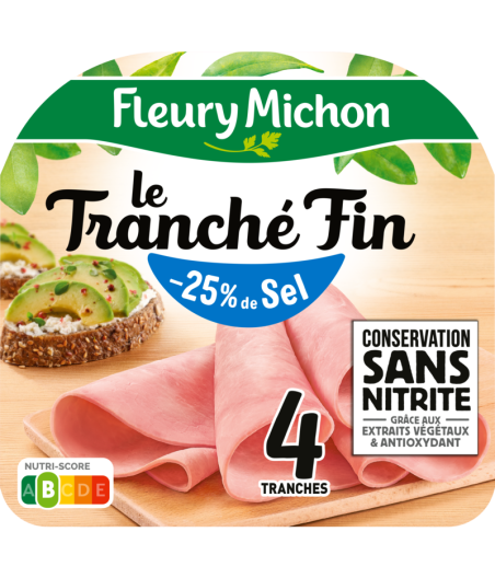 LE TRANCHEE FIN - DEGUSTATION - 25% DE SEL* 120G