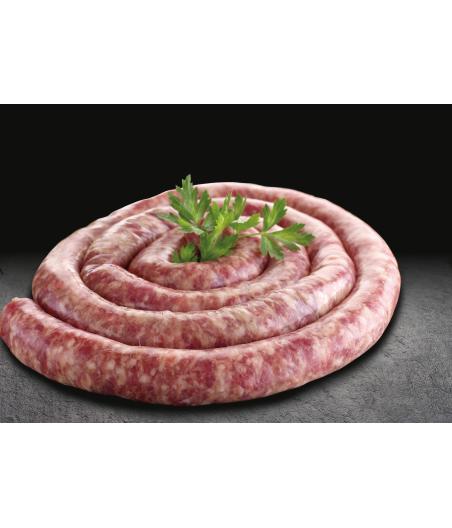 SAUCISSE BRASSE DE PORC VPF SOUS ATMOSPHèRE éLABORé EN FRANCE