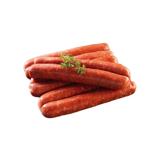 MERGUEZ DE BUF/MOUTON HALAL POCHE SOUS VIDE éLABORé EN FRANCE