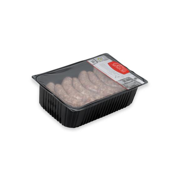 SAUCISSE DE PORC AUX OIGNONS ET MUSCADET MAISON BEUCHER X 20 SOUS ATMOSPHèRE éLABORé EN FRANCE