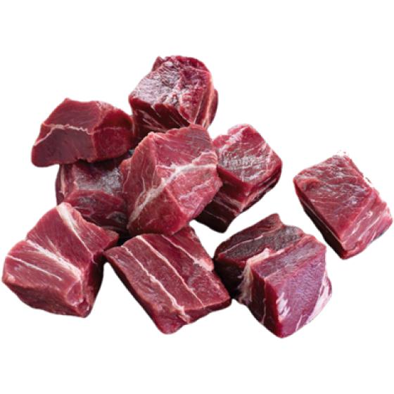 VIANDE à  BOURGUIGNON BœUF EN CUBE HALAL UE
