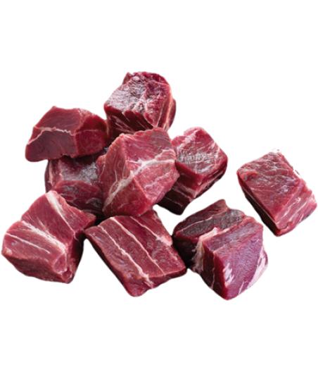 VIANDE à  BOURGUIGNON BœUF EN CUBE HALAL UE