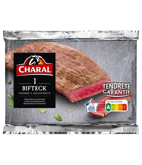 CHARAL BIFTECK 130G INDIVIDUEL HEBDOPACK VBF