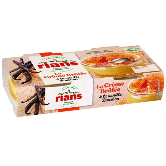 CREME BRULUE RIANS 2 X 100G