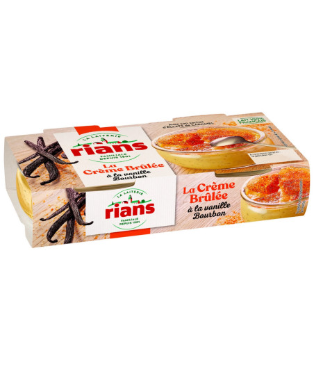 CREME BRULUE RIANS 2 X 100G