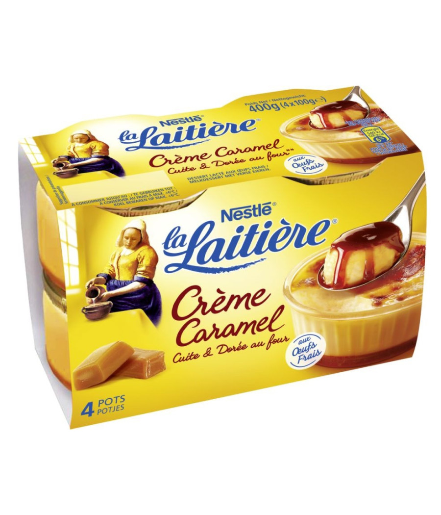 CREME CARAMEL LA LAITIERE 4 X 100G CREME CARAMEL LA LAITIERE 4 X 100G