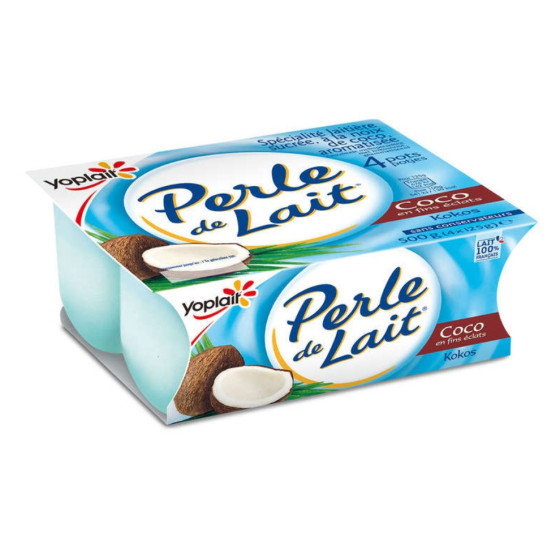 PERLE DE LAIT COCO 4 X 125G
