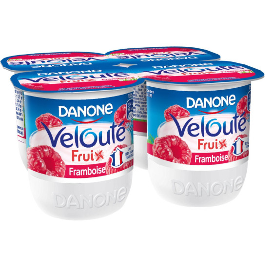 VELOUTE FRUIX FRAMBOISE 4 X 125G