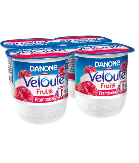 VELOUTE FRUIX FRAMBOISE 4 X 125G