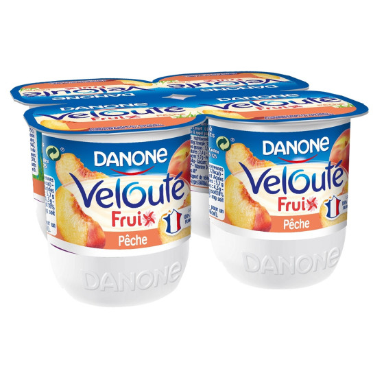 VELOUTE FRUIX PECHE 4 X 125G