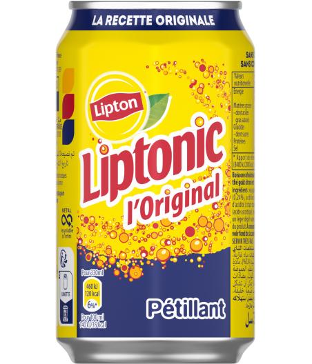 LIPTON LIPTONIC L'ORIGINAL PéTILLANT 33 CL (330 ML)
