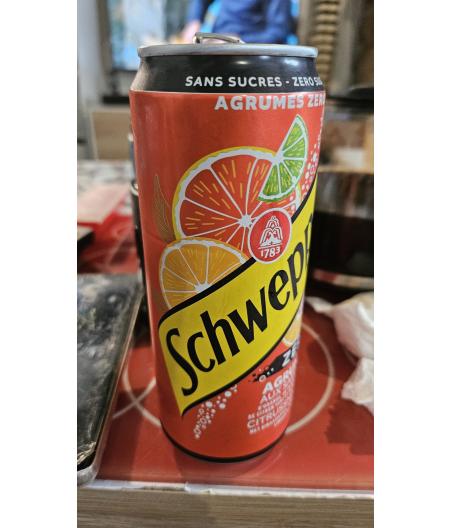 SCHWEPPES AGRUMES ZERO (33 CL)