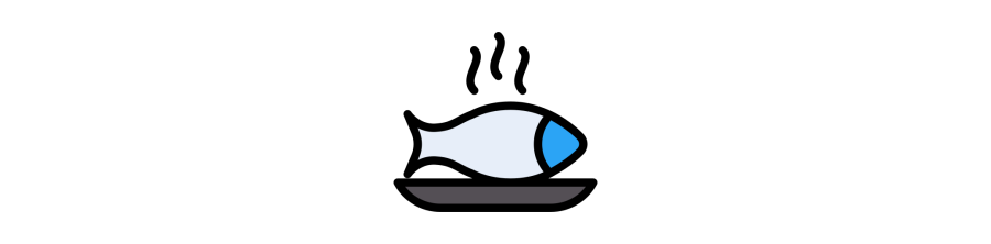 Plats préparés de la mer