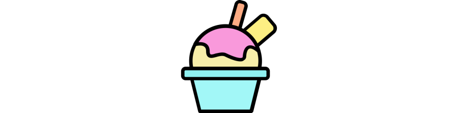 Glaces en pot